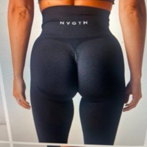 NVGTN BLACK CONTOUR 2.0 SEAMLESS LEGGINGS M